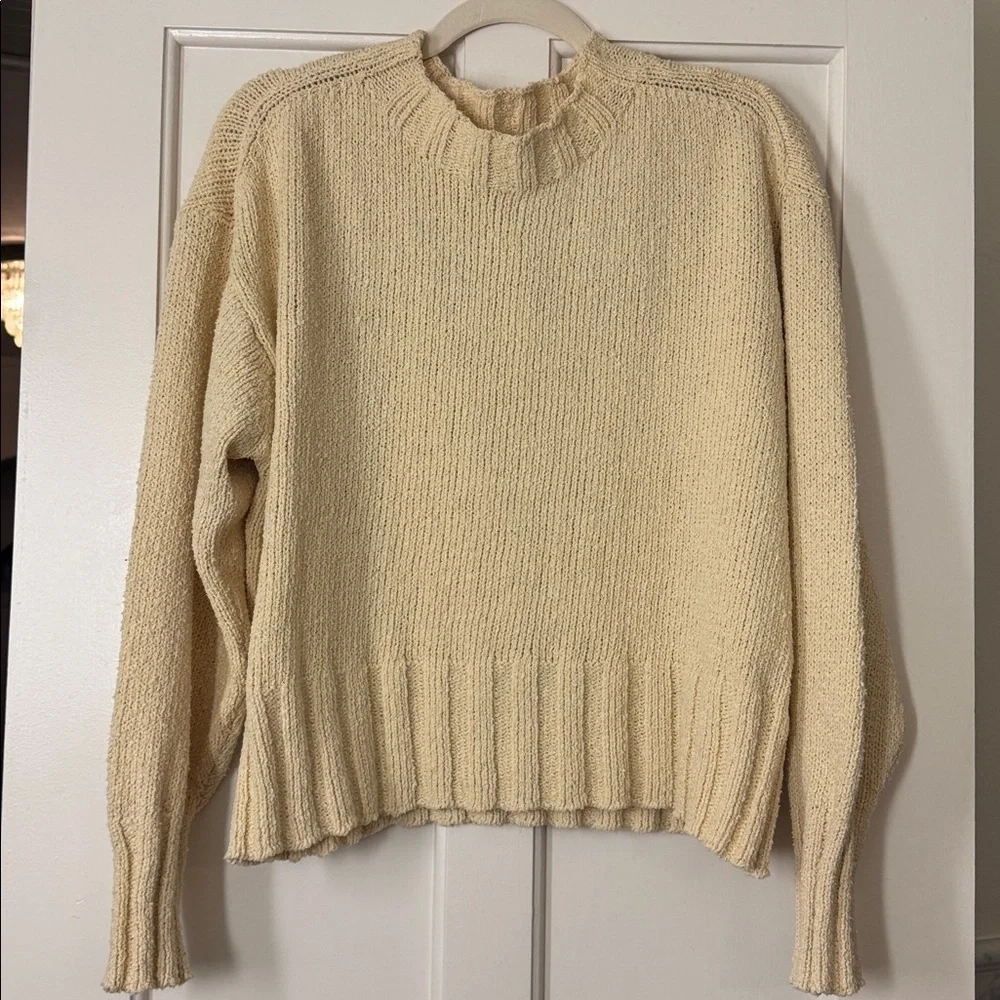 J.Crew Relaxed crewneck beach sweater BX497
